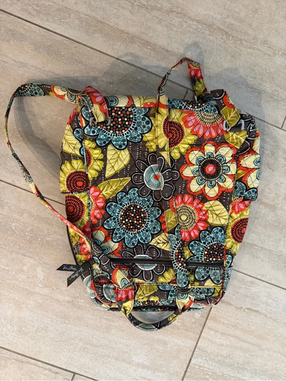 Vera Bradley Backpack (Flower Shower - retired)